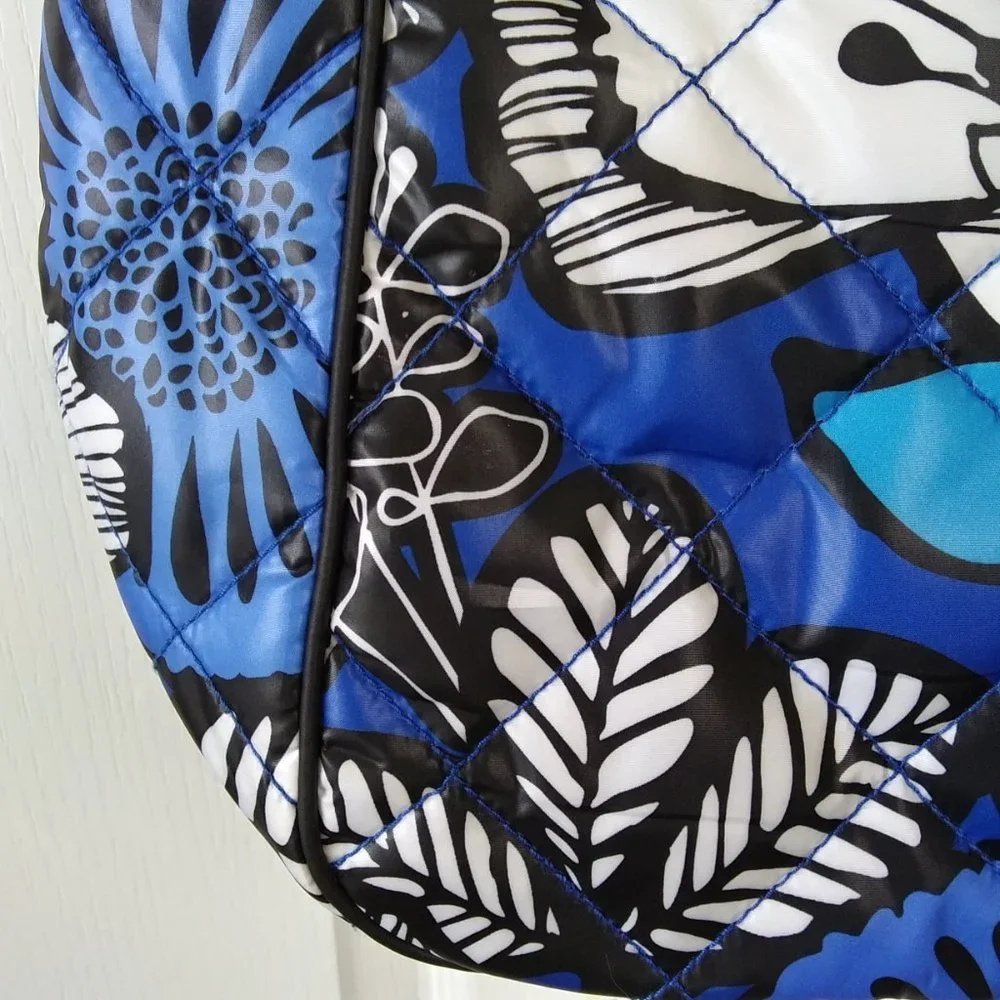 NEW Vera Bradley Blue Bayou 2 Shoulder Strap Tote Bag